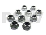 HC206-S Metric Hex Nylon Nuts M3 H4 (10pcs)